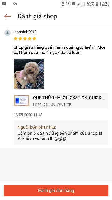 Que thử thai Quickstick, Quickseven