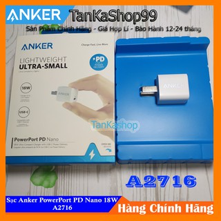 Củ Sạc Anker PowerPort PD Nano 18W - A2716