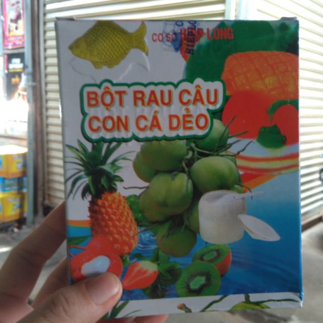 2 GÓI  RAU CÂU CON CÁ DẺO HIỆP LONG