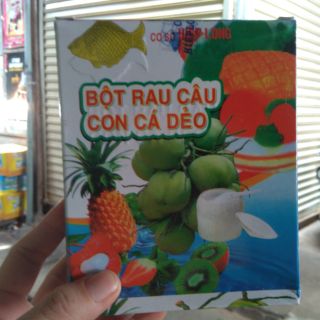 2 GÓI  RAU CÂU CON CÁ DẺO HIỆP LONG (1GOI/12GAM)