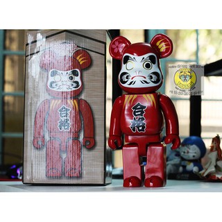 Mô hình Bearbrick Daruma 400 Medicom Toy
