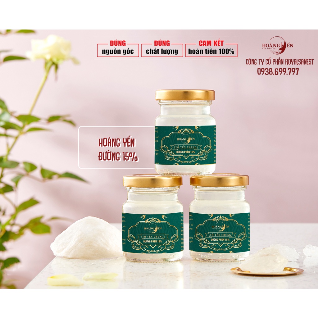 Yến Sào Đường Phèn Hoàng Yến