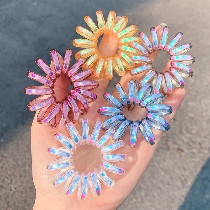 Cột tóc lò xo nhiều mẫu