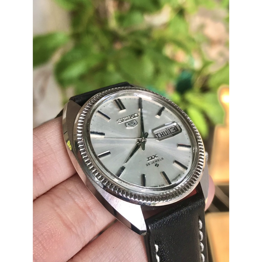 Đồng hồ nam SEIKO 5 DX CAO CẤP, cơ cổ Automatic, 25Jewels, của Nhật Bản