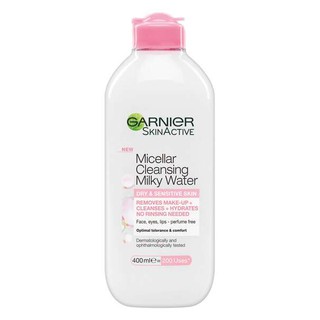 Nước tẩy trang Garnier dạng sữa SkinActive Milky Micellar Milky Cleansing Water 400ml