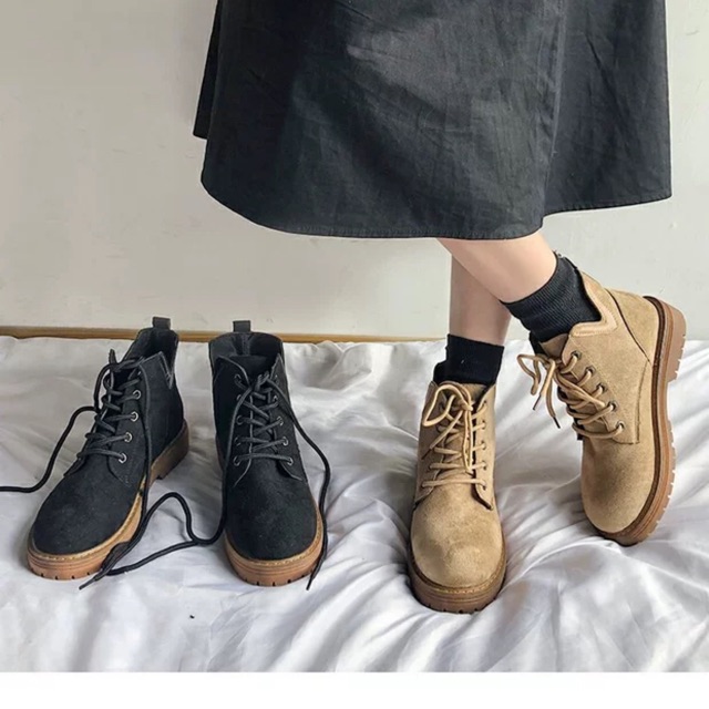 *Ảnh thật* Giày Oxford da lộn
