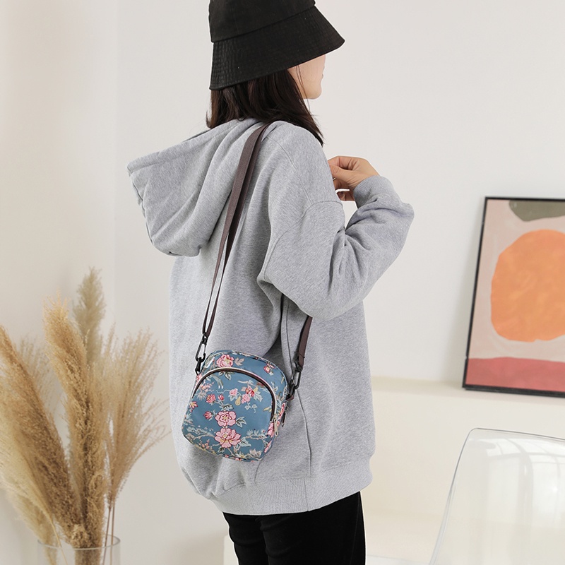 Túi Đeo Chéo Một Bên Vai Vải Oxford Thời Trang 2022 Dành Cho Học Sinh Nữ