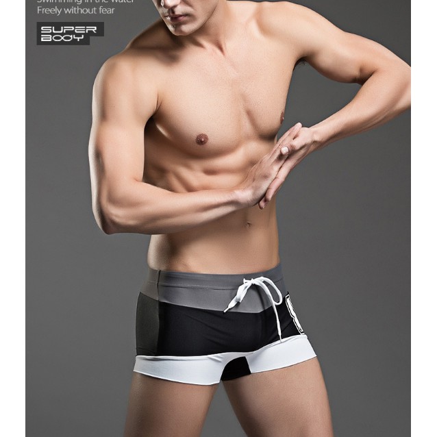 Quần bơi nam boxer cao cấp, Quần bơi nam 2018 QB31A | BigBuy360 - bigbuy360.vn