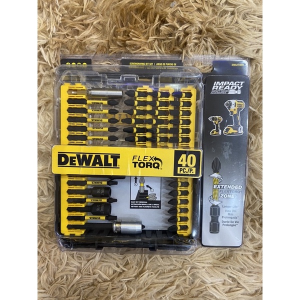 Bộ phụ kiện mũi vít Dewalt nhập Mỹ