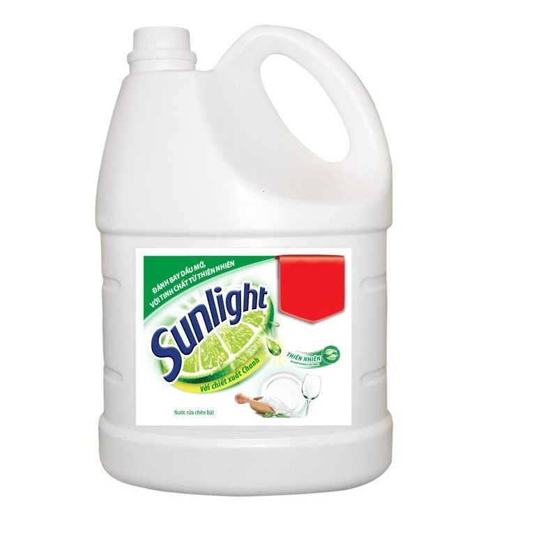 Nước Rửa Chén Sunlight 3,8kg/can Hương chanh