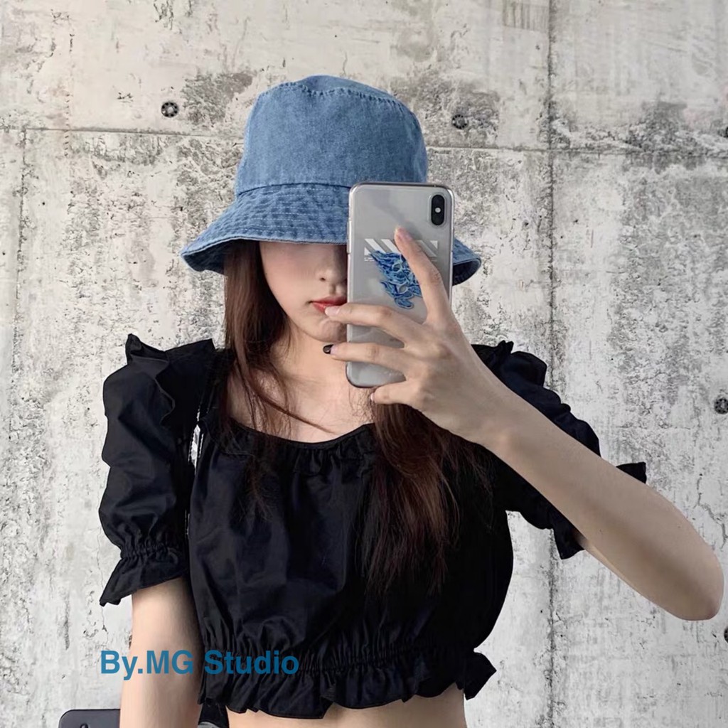 Nón Tai Bèo Vành Rộng Chống Nắng Phong Cách Cao Bồi Hàn Quốc Dễ Phối Đồ Thời Trang Mùa Hè Cho Nữ