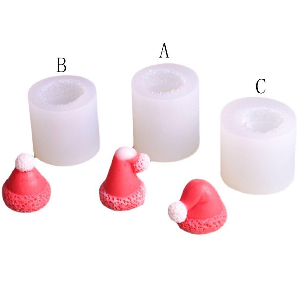Khuôn Làm Nến DIY Hình Nón Giáng Sinh Trang Trí Nhà Ở