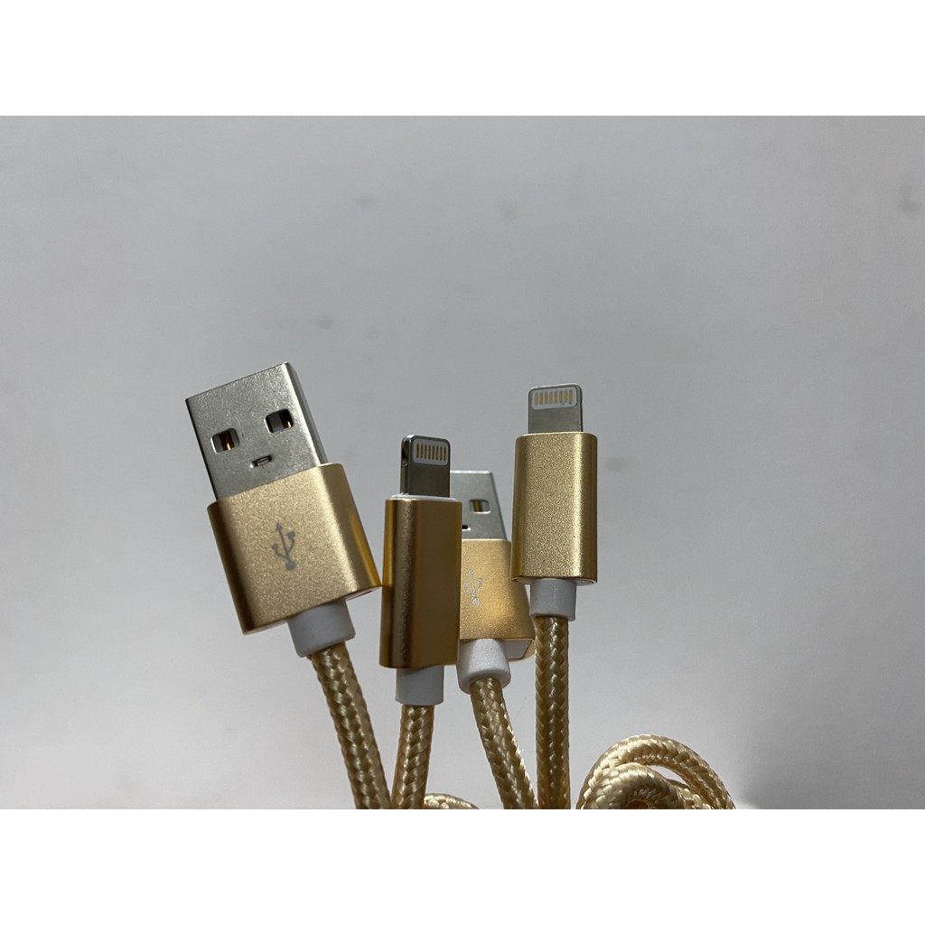 Dây Sạc IP- DÂY DÙ SIÊU BỀN CHẤT LƯỢNG CAO dài 1 M