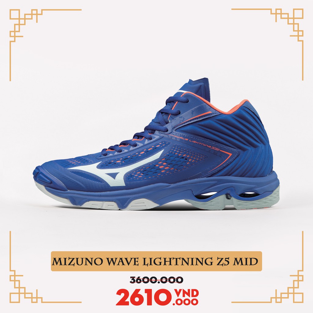 [4 Màu] GIÀY BÓNG CHUYỀN MIZUNO WAVE LIGHTNING Z5 MID | BigBuy360 - bigbuy360.vn