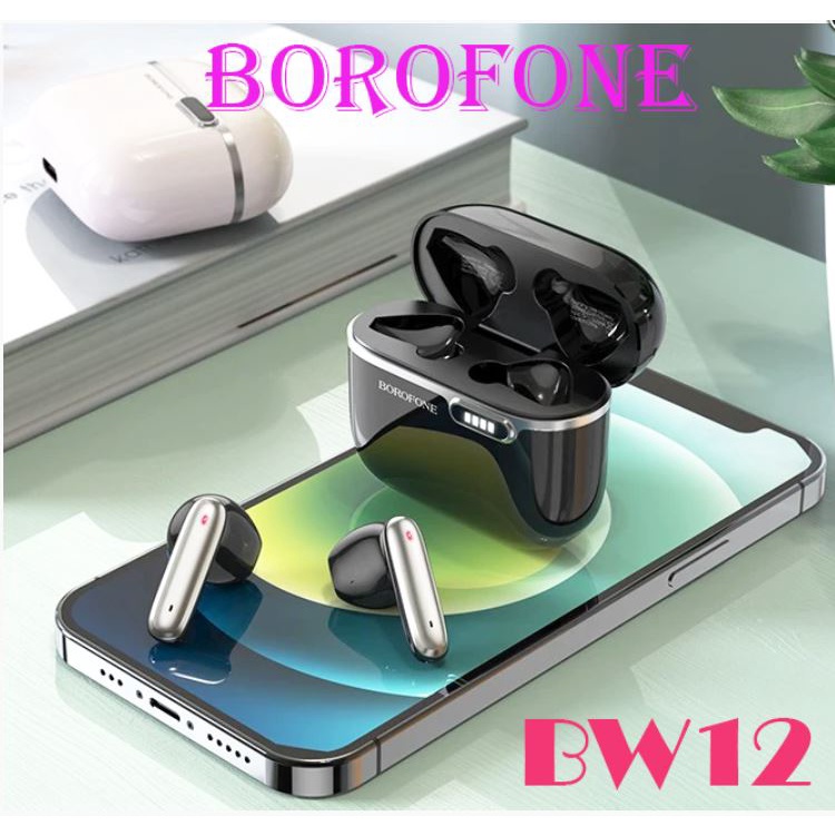 Tai Nghe TWS BW12 Tai Nghe Không Dây kiểu dáng airpods chip Jerry AC6973