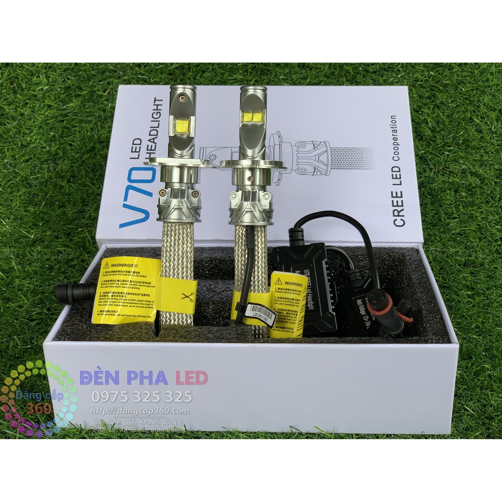 1 bóng - CHÍNH HÃNG - Đèn Led CREE XHP70 V70 Vua đèn Led nhân XHP50 + XHP70 - sáng hơn XHP70 L9 L8 L7 L5