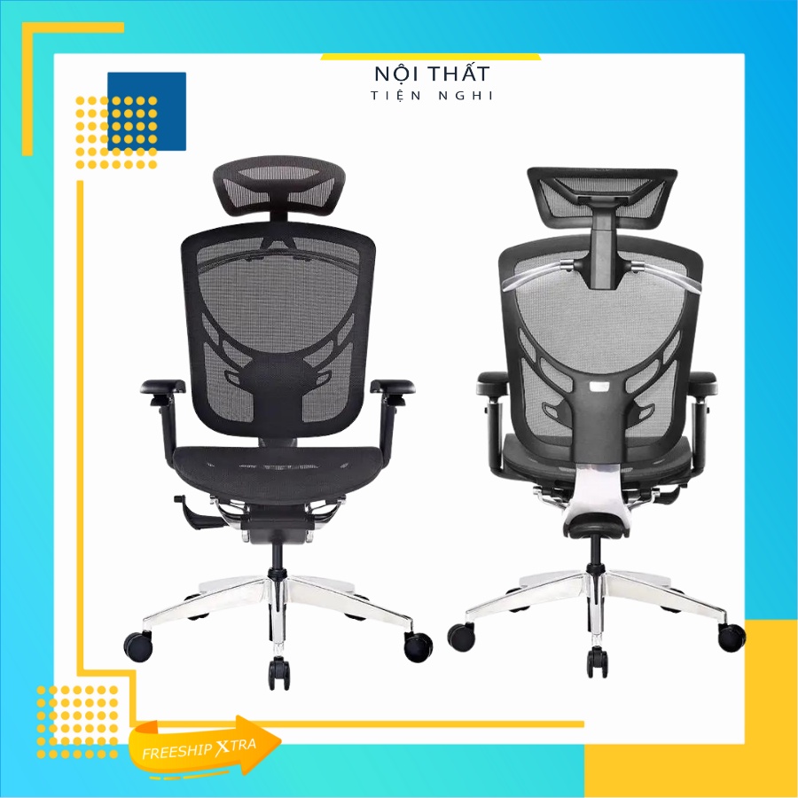 GHẾ CÔNG THÁI HỌC DVARY IVINO GEN II - GHẾ VĂN PHÒNG CAO CẤP TAY GẬP 5D | GHẾ GAMING THIẾT KẾ HIỆN ĐẠI
