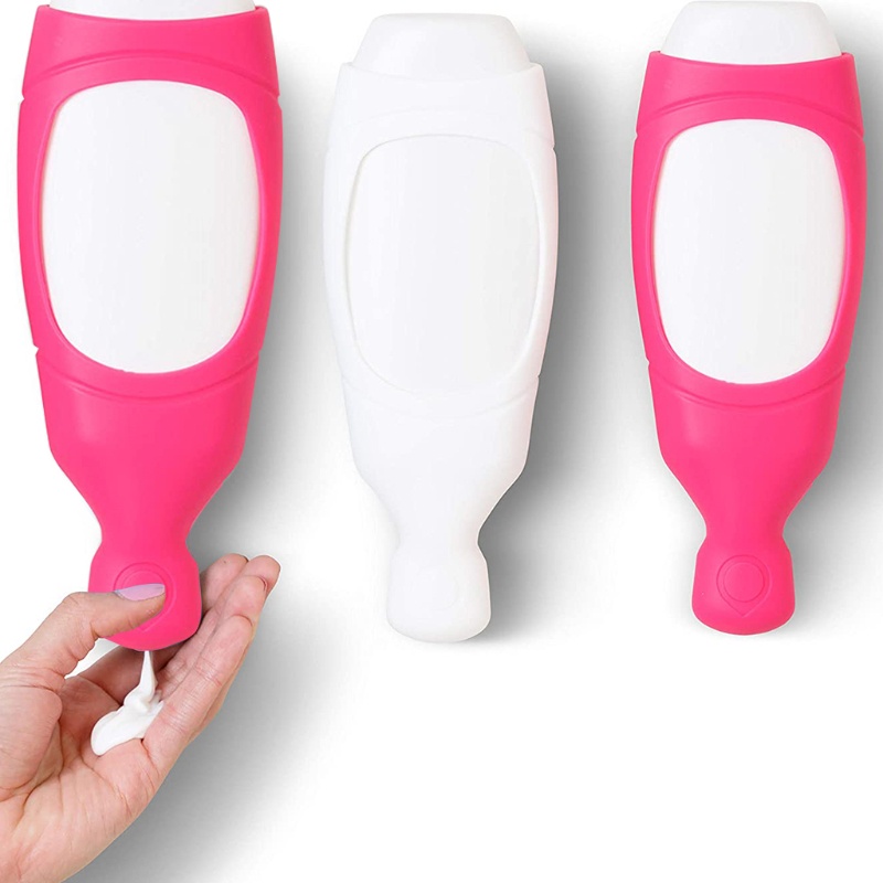 Chai Silicone Đựng Dầu Gội Và Dầu Gội Đầu Tiện Dụng