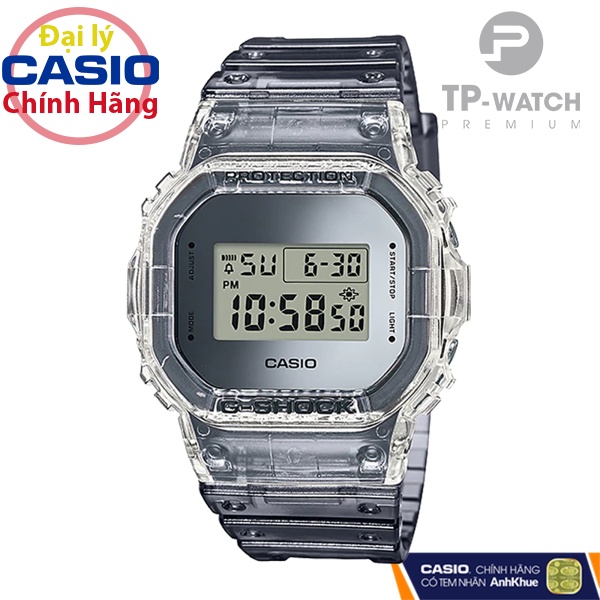 Đồng Hồ Nam Dây Nhựa Casio G-Shock DW-5600SK-1ADR Chính Hãng - DW-5600SK-1A