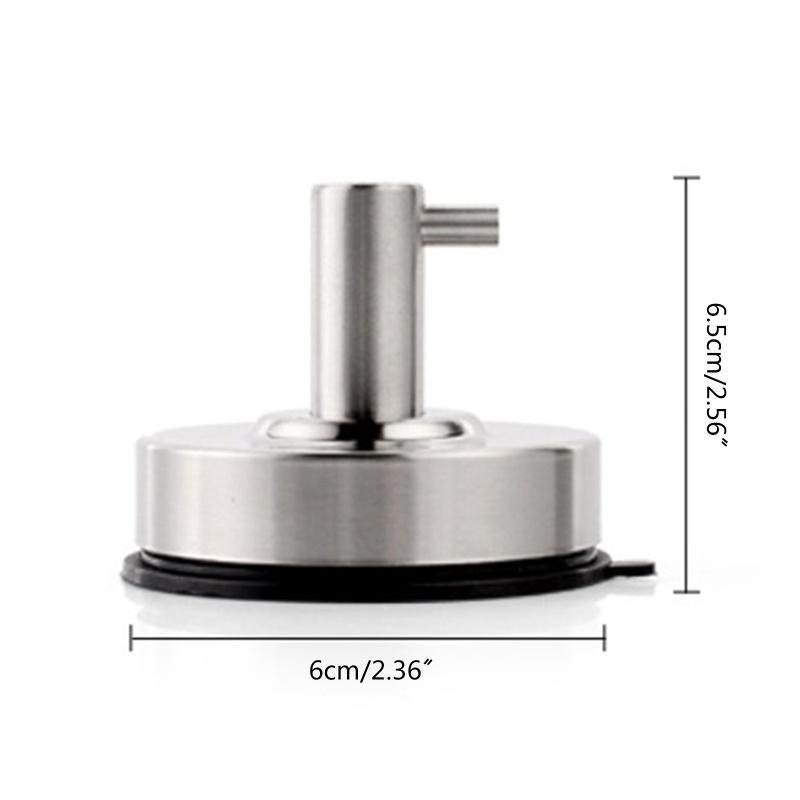 Móc Treo Đồ Hút Chân Không Bằng Thép Không Gỉ