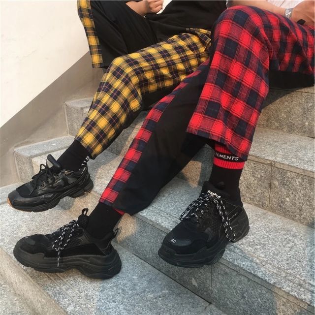 [order] QUẦN KẺ CARO- QUẦN ULZZANGSTYLE | BigBuy360 - bigbuy360.vn