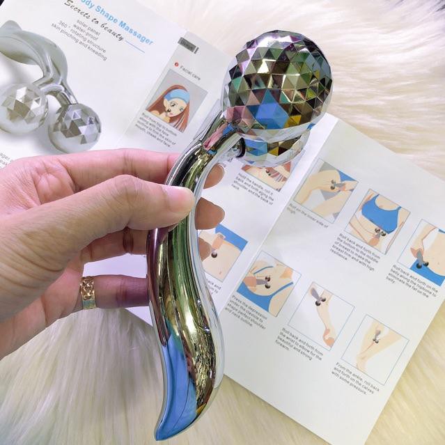 Thanh lăn Massager 3D nâng cơ, thon gọn mặt và toàn thân