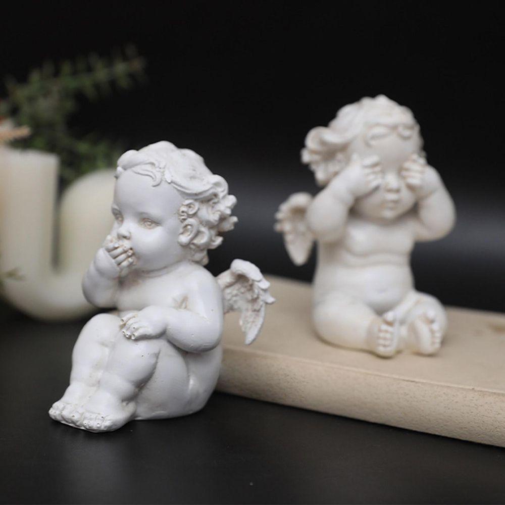 Mô Hình Thiên Thần Nhỏ Bằng Polyresin Dùng Trang Trí Nhà Cửa
