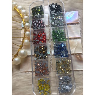 Khay đá chân lưới 12 màu mix size ( không bong chân )