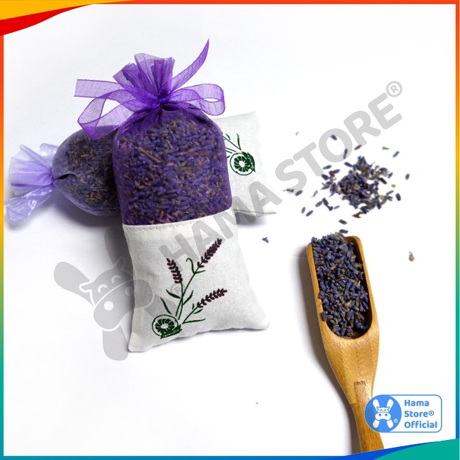 Túi thơm Lavender treo phòng treo tủ quần áo HAMA, mùi hương thiên nhiên xua tan ẩm mốc, GD_TL_002