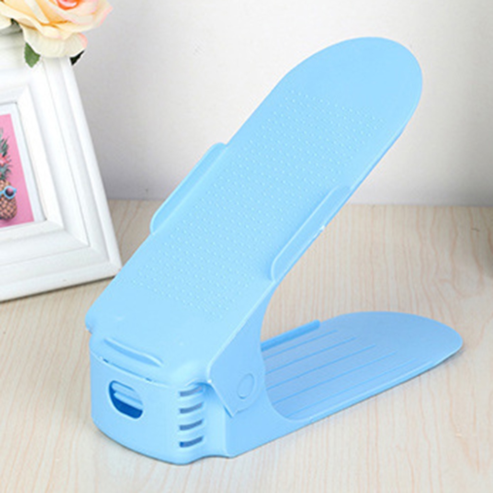 Kệ Đứng Hai Tầng Đựng Giày Tiết Kiệm Không Gian Có Thể Điều Chỉnh