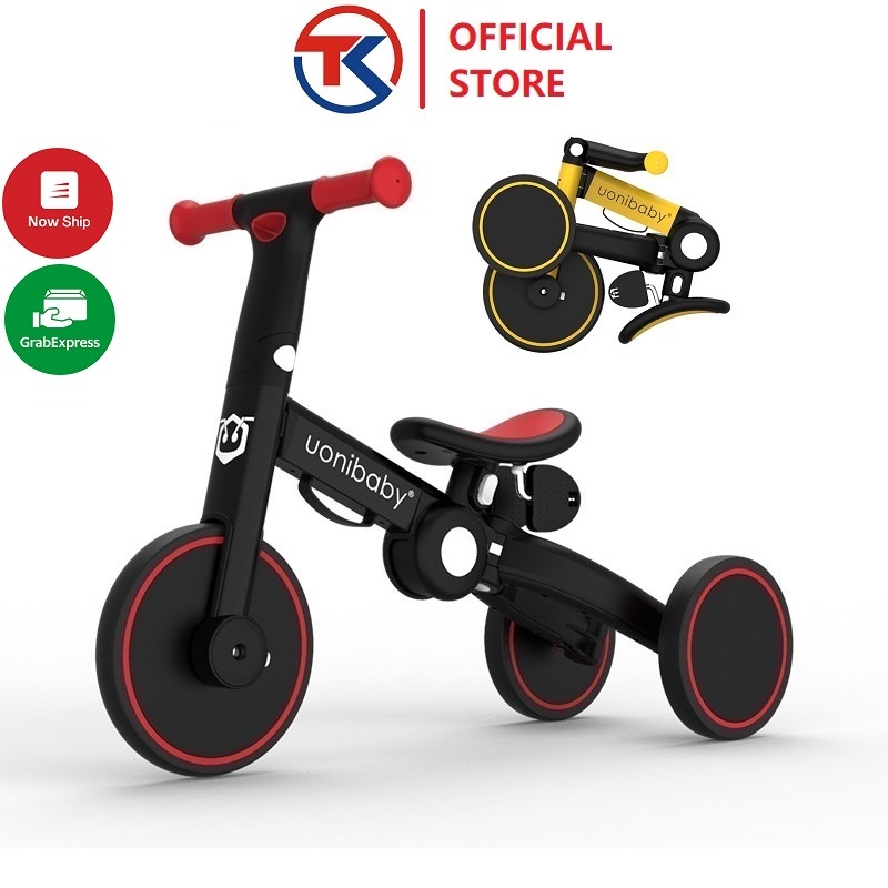 Xe Đạp Trẻ Em Đa Năng 4 Trong 1 TopKids UoniBaby T801 Gấp Gọn Cho Bé Từ 1,5 Đến 5 Tuổi