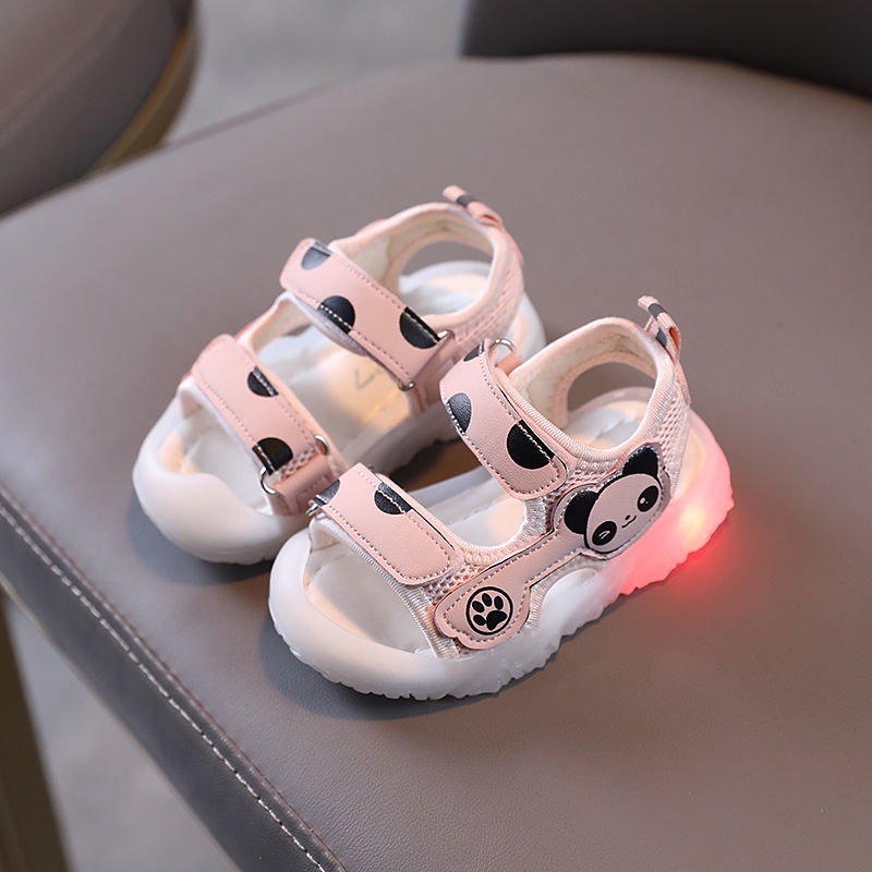 Giày Sandal Đế Mềm Chống Trượt Phong Cách Hàn Quốc Cho Bé Trai 1-2-3 Tuổi