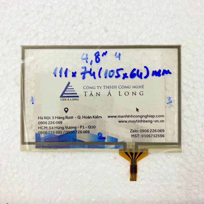 Tấm cảm ứng công nghiệp 4.8 inch/ 111×74(105×64)mm | BigBuy360 - bigbuy360.vn
