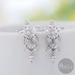BÔNG TAI HOA PHA LÊ - MELY 1099