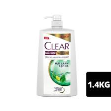 Dầu gội sạch gàu Clear mát lạnh bạc hà 1.4kg