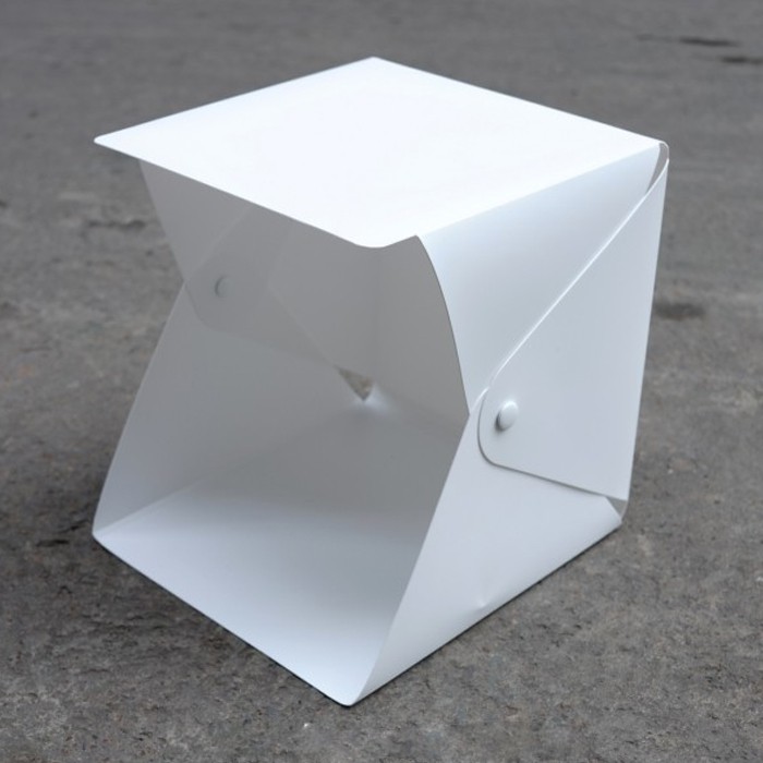 Hộp chụp ảnh sản phẩm Mini 22x24x24cm tích hợp đèn LED