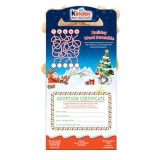 Set Chocolate gấu bông Kinder Mỹ 12 món
