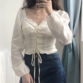 ÁO ĐAN DÂY NGỰC (KÈM HÌNH THẬT)