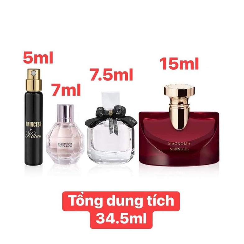 Set Nước hoa Macys nữ Mini