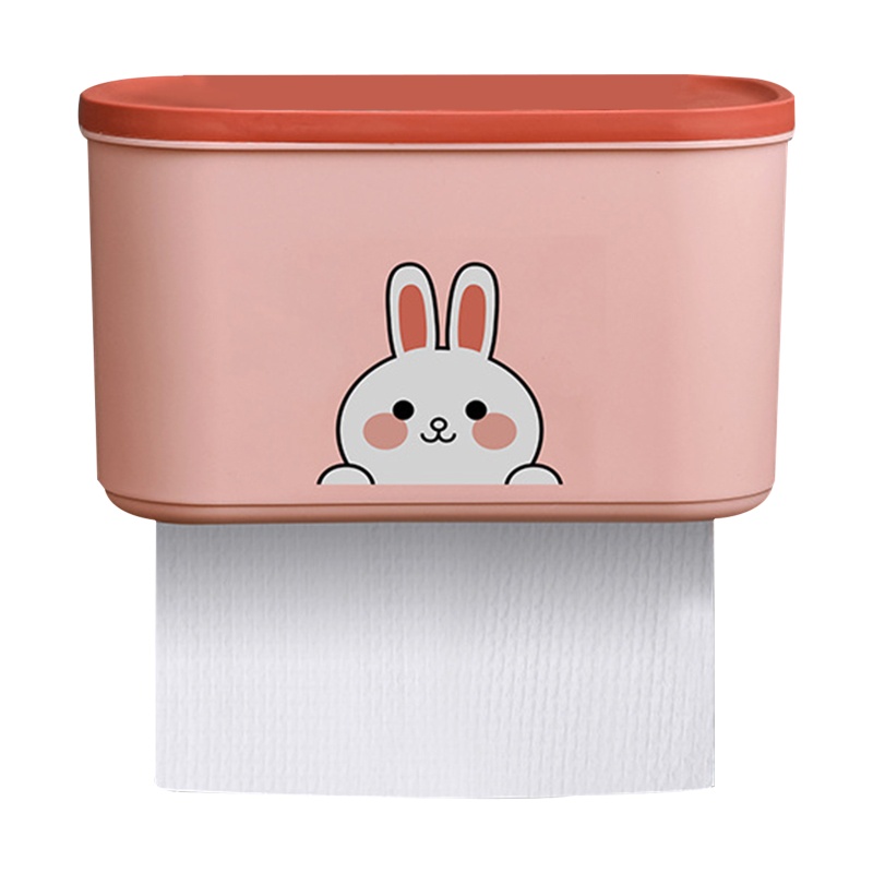 Giá Đỡ Cuộn Giấy Vệ Sinh Gắn Tường Kèm Khay Đựng Chống Nước Tiện Dụng