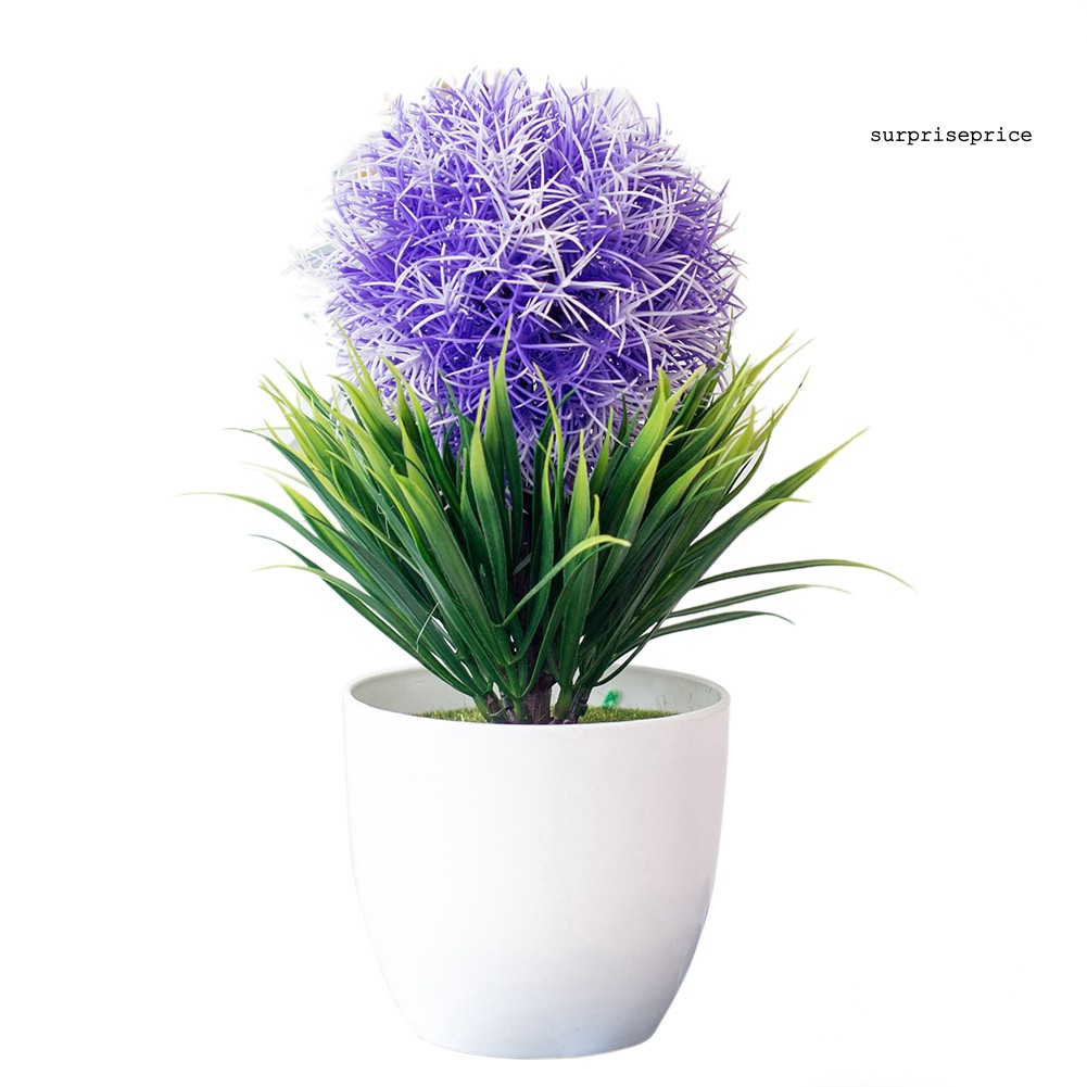 Chậu cây hoa mõm chó nhân tạo dùng cho trang trí