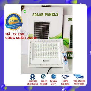 Đèn năng lượng mặt trời, đèn led siêu sáng, độ sáng cao khung nhôm 100W, 150W, 200W, bảo hành 12 tháng.