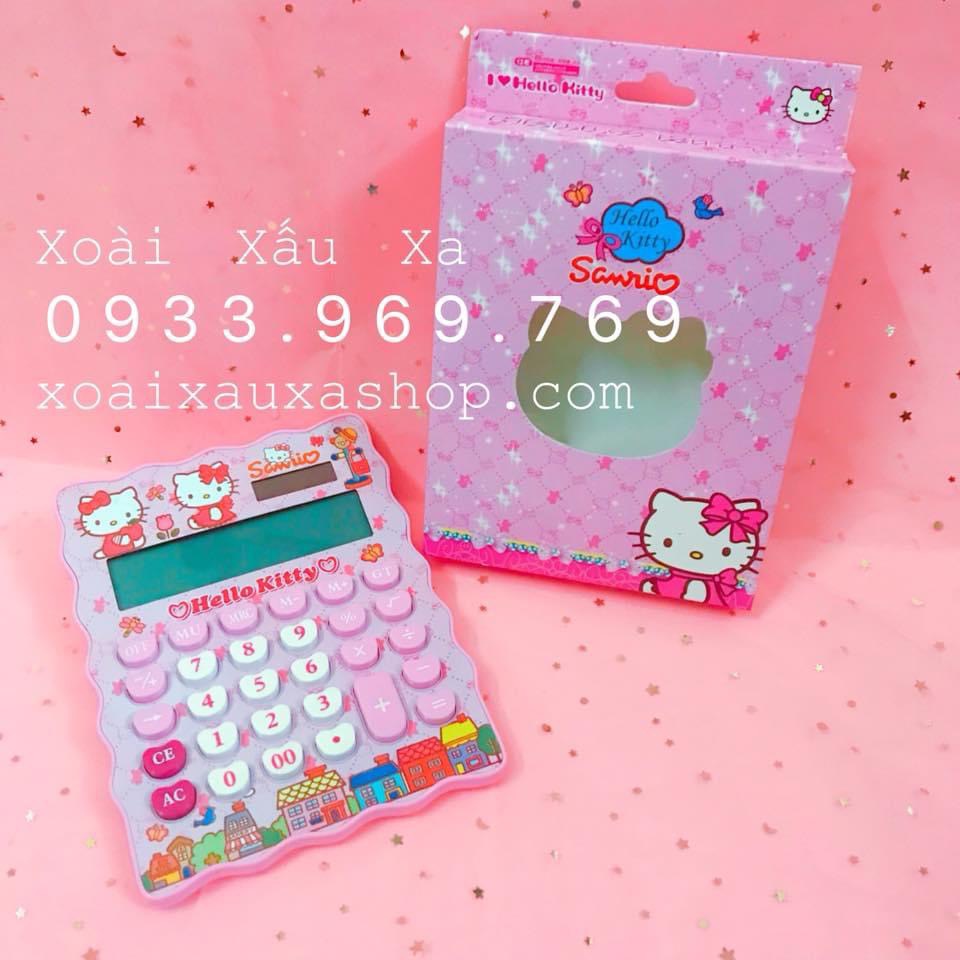 Máy tính hoạt hình Đoraemon - Hello Kitty siêu dễ thương