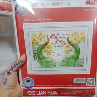 Tranh thêu cha mẹ 88939