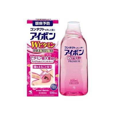 Nước rửa mắt Eyebon W Vitamin Kobayashi Nhật Bản 500ml