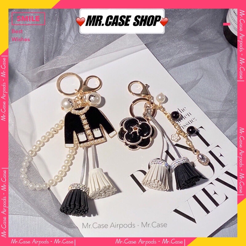 Móc Khoá Hình Áo Và Bông Hoa Cực Sang - Mr.case