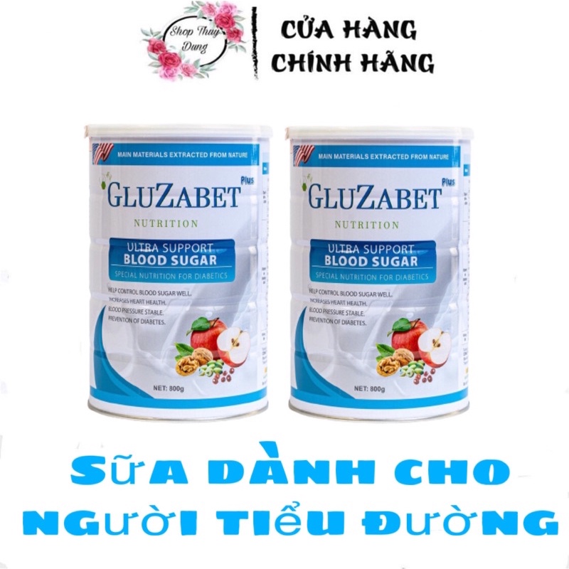 SỮA NON DÀNH CHO NGƯỜI TIỂU ĐƯỜNG GLUZABET (800g)