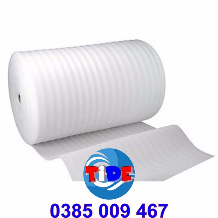 [Cuộn 150m x 100cm] Xốp chống sốc 2mm lót bọc hàng hóa – Màng xốp Foam dùng lót nền trong thi công sàn gỗ - Bọc đồ dễ vỡ