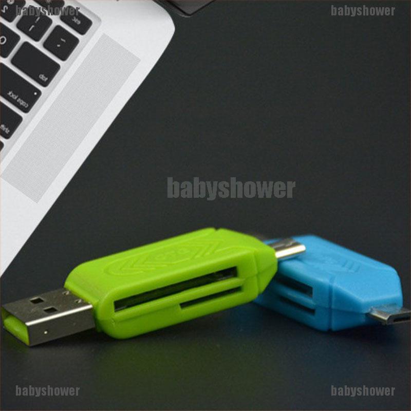 Đầu Đọc Thẻ Nhớ Usb Otg 2 Trong 1 | BigBuy360 - bigbuy360.vn