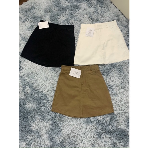 Chân Váy KaKi A Basic Hương Quỳnh Bigsize ( có quần bảo hộ)